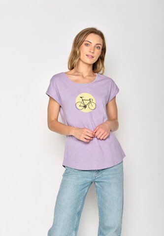 GREENBOMB Shirt in Rood: voorkant