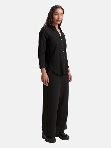 TOM TAILOR Blouse in Black