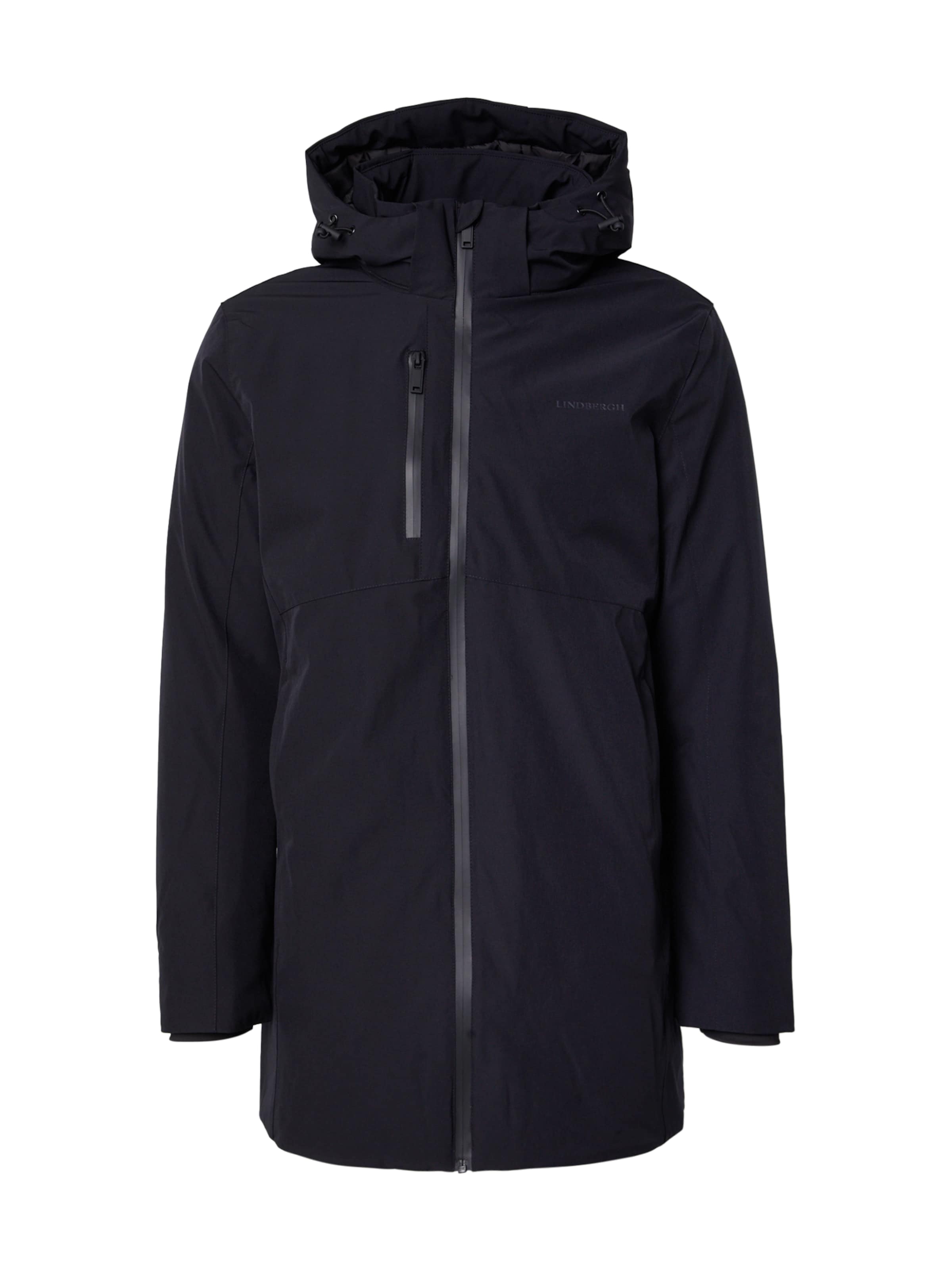 Lindbergh Välikausiparka värissä sininen: etupuoli