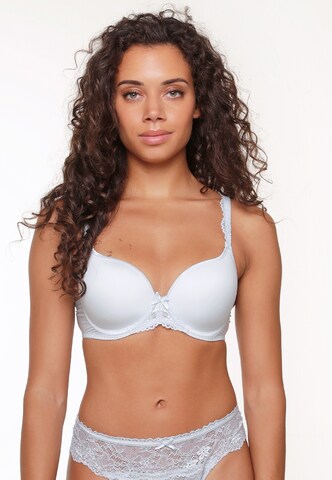 Invisible Soutien-gorge 'DAILY LACE' LingaDore en bleu : devant