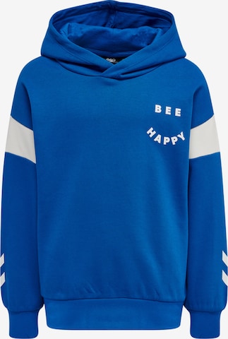 Hummel Athletic Sweatshirt 'OPTIMISM' in Blue: front