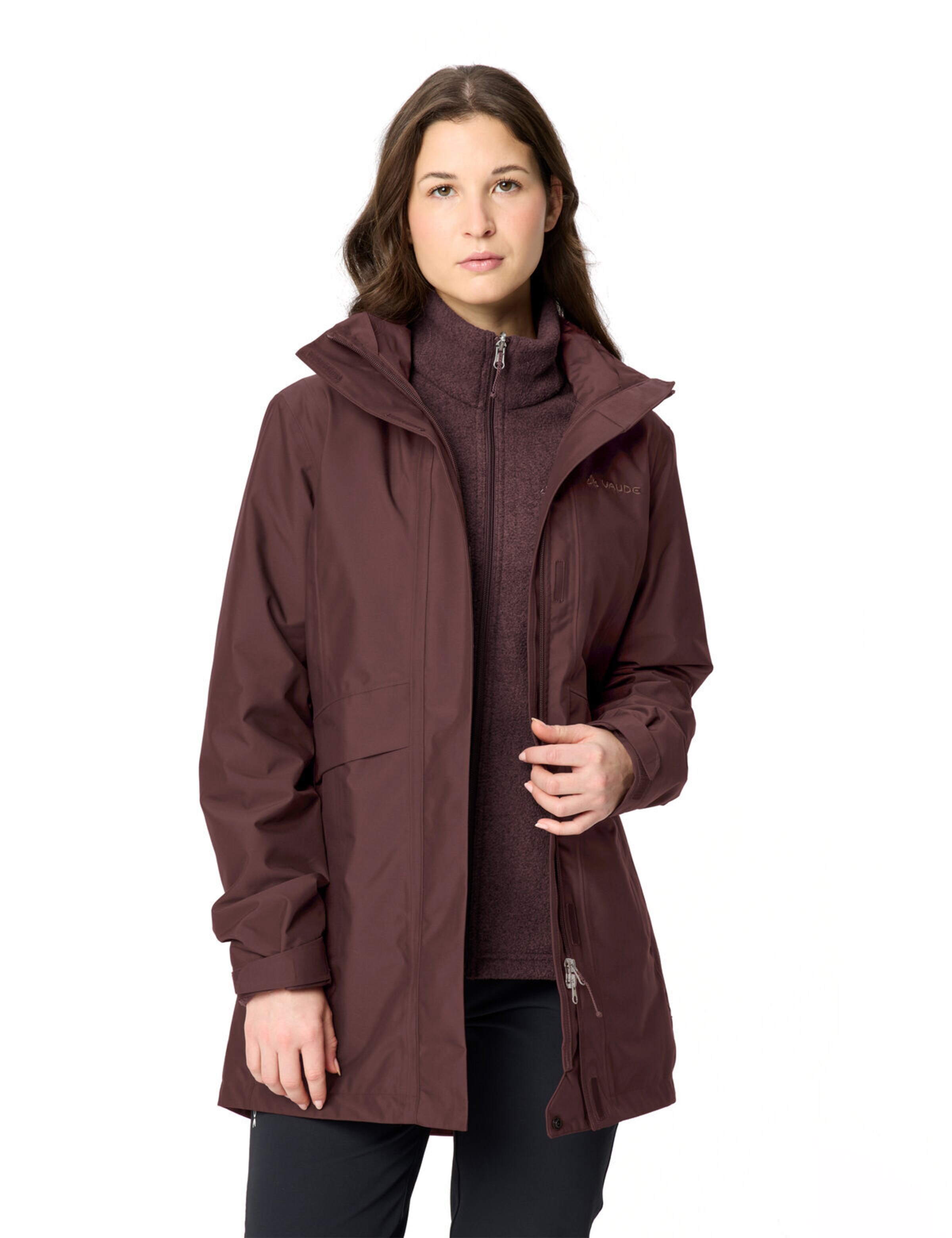 VAUDE Outdoorjacke 'Idris IV' in Rot