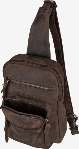 GREENBURRY Backpack 'Vintage Revival 2060' in Brown