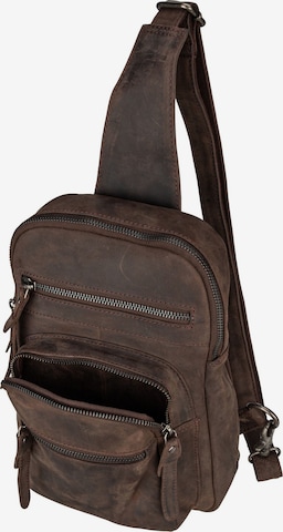 GREENBURRY Rucksack 'Vintage Revival 2060' in Braun