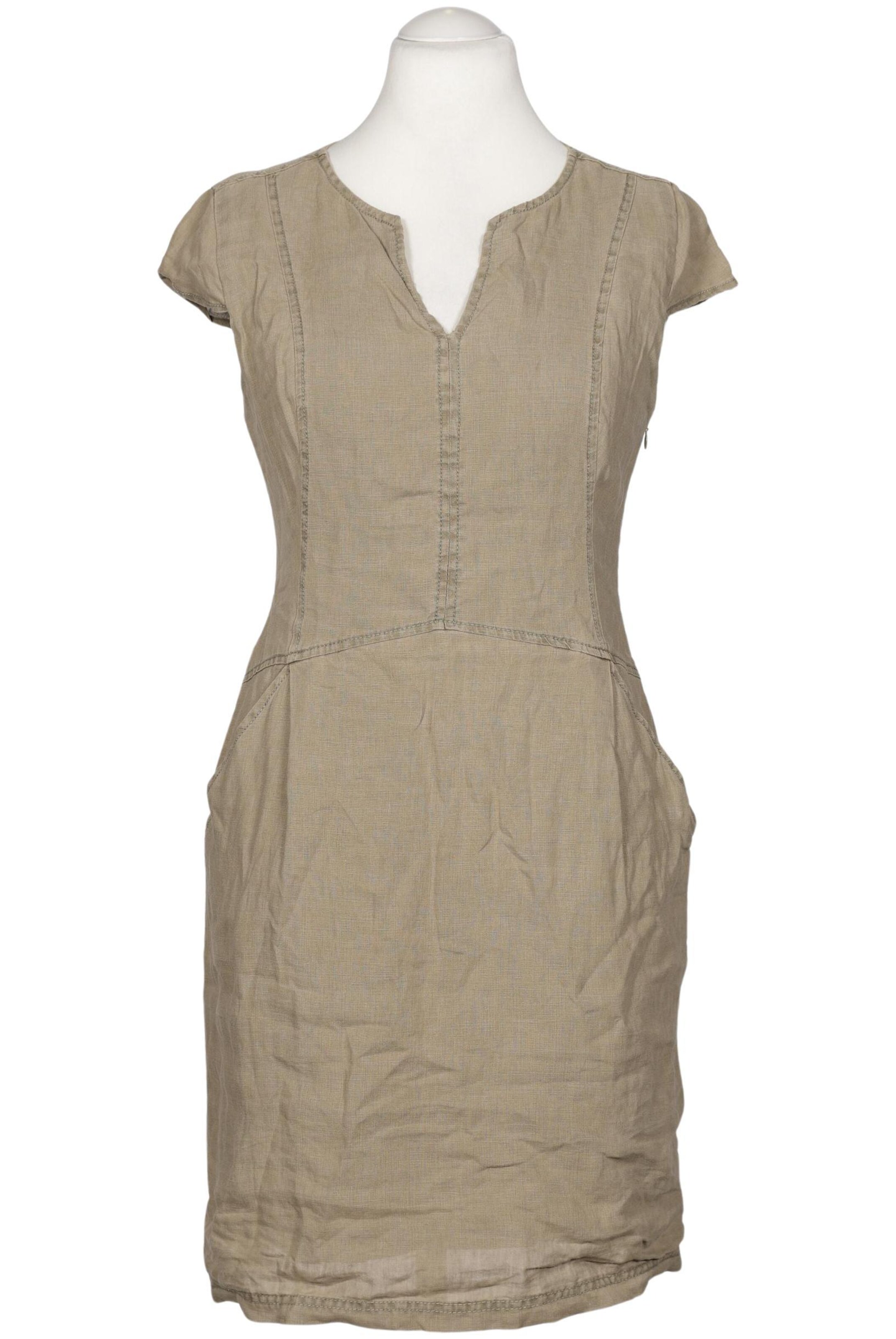 SURKANA Dress in L in Beige: front