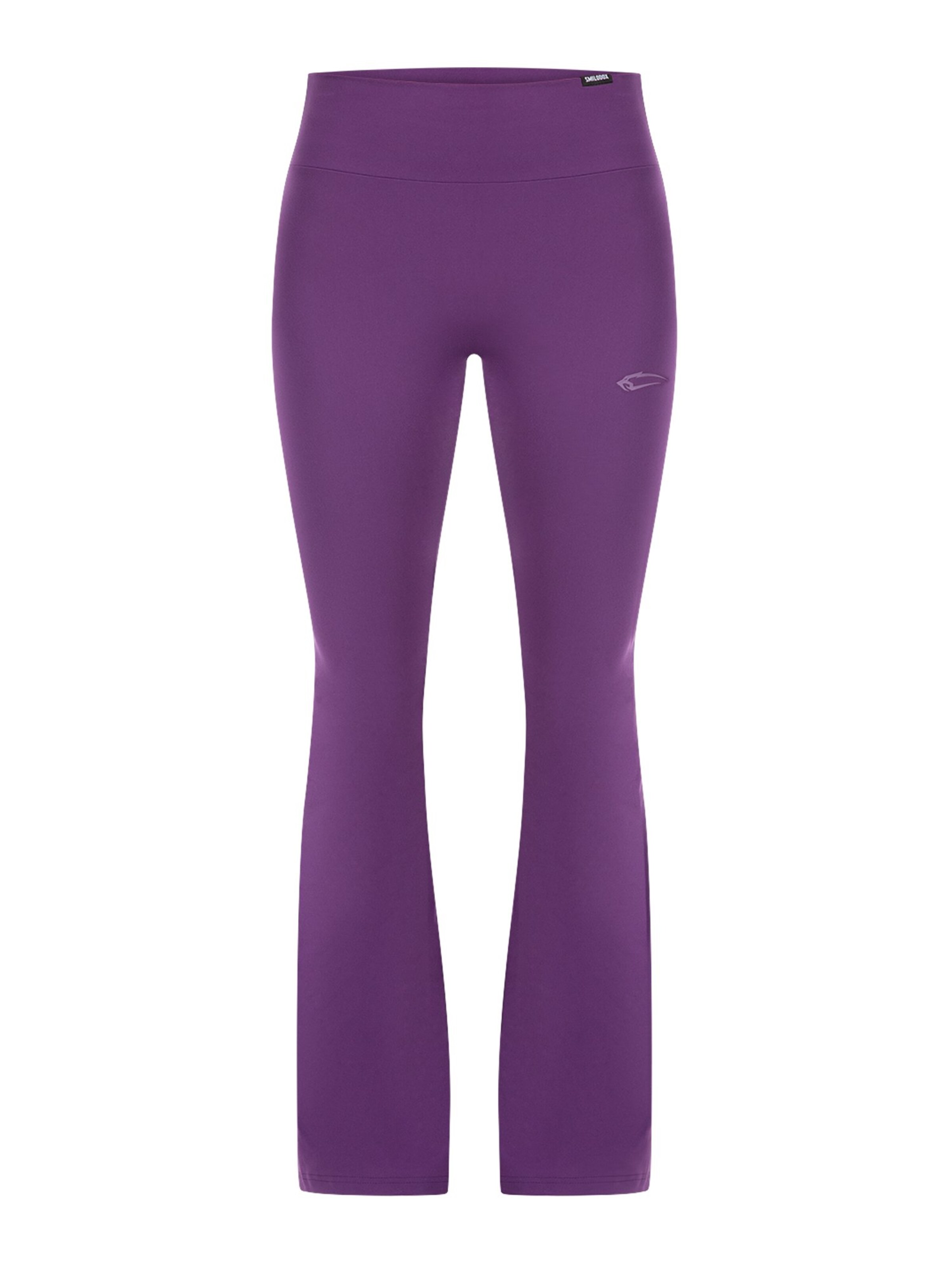 Coupe slim Leggings Smilodox en violet : devant