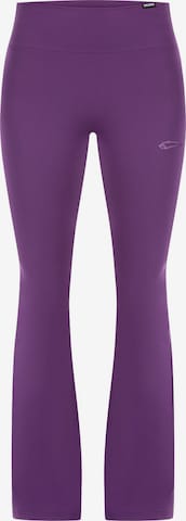 Coupe slim Leggings Smilodox en violet : devant