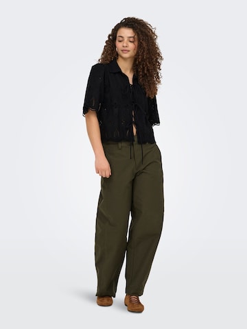 ONLY Bluse 'ONLFrani' in Schwarz