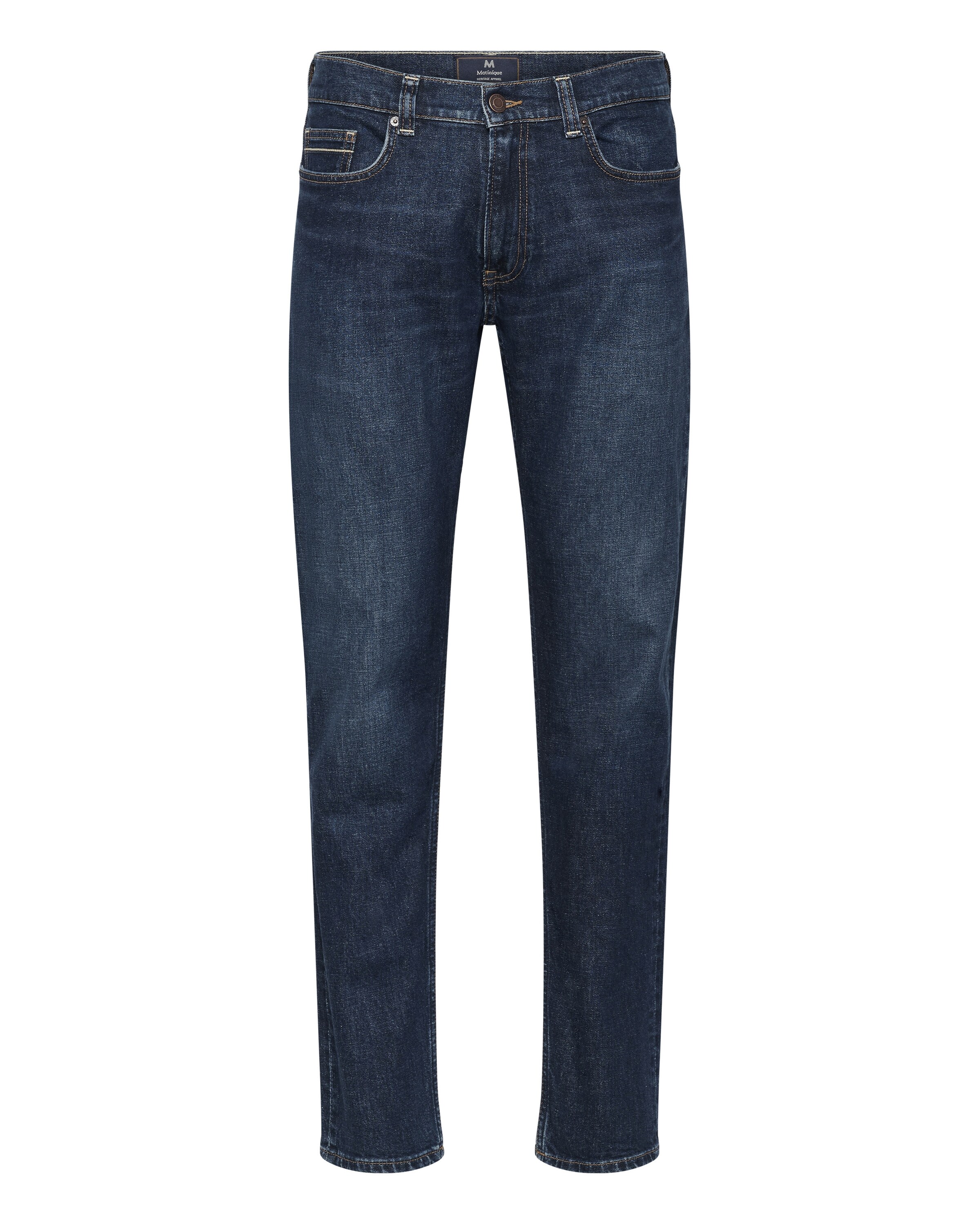 Matinique Slimfit Jeans in Blauw: voorkant