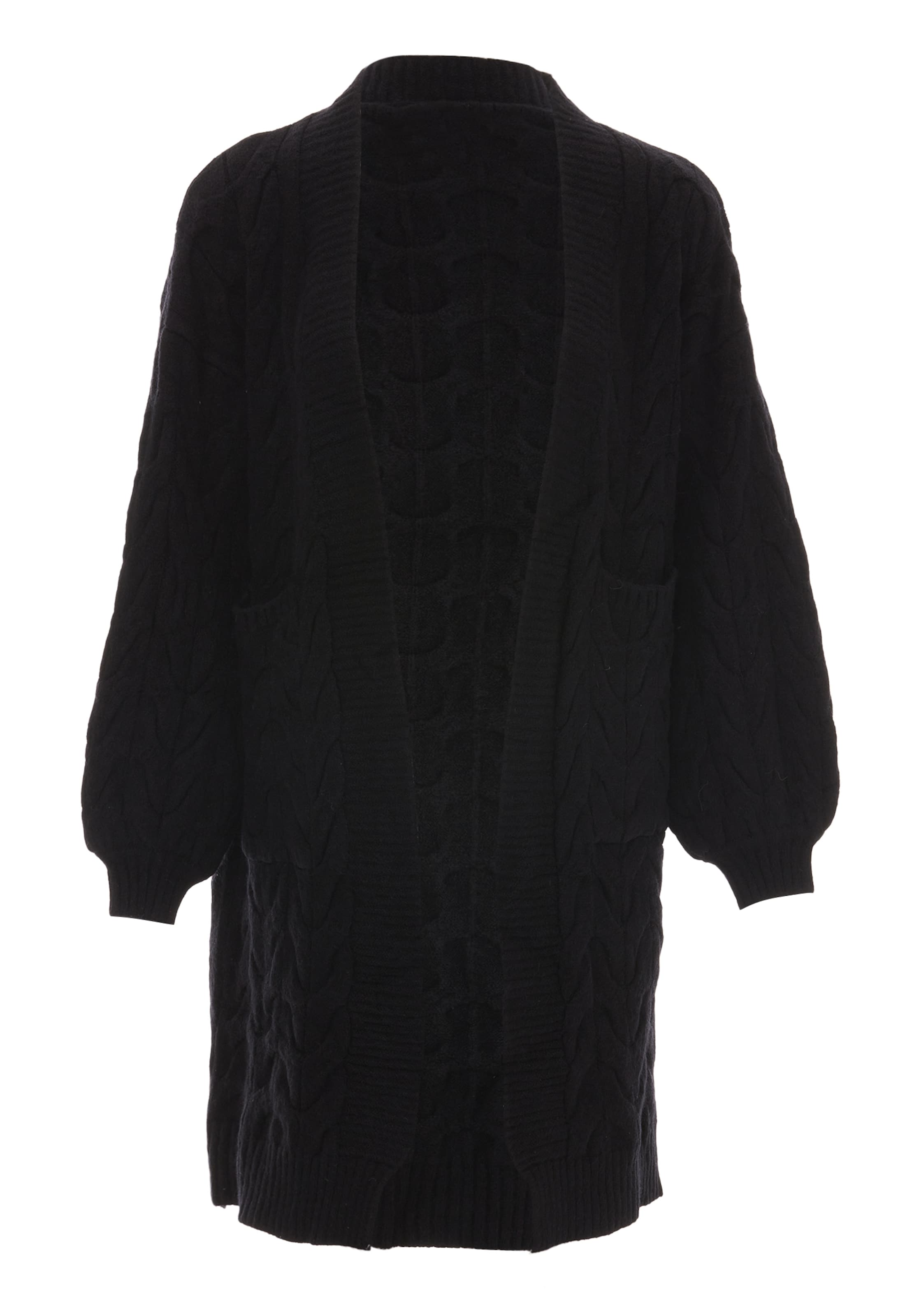 RISA Вязаная кофта в Черный: спереди