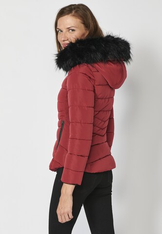 KOROSHI Winterjacke in Rot