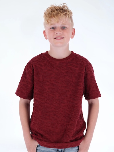 Donder Shirt 'DONDER' in 74-80 in de kleur Rood, Productweergave