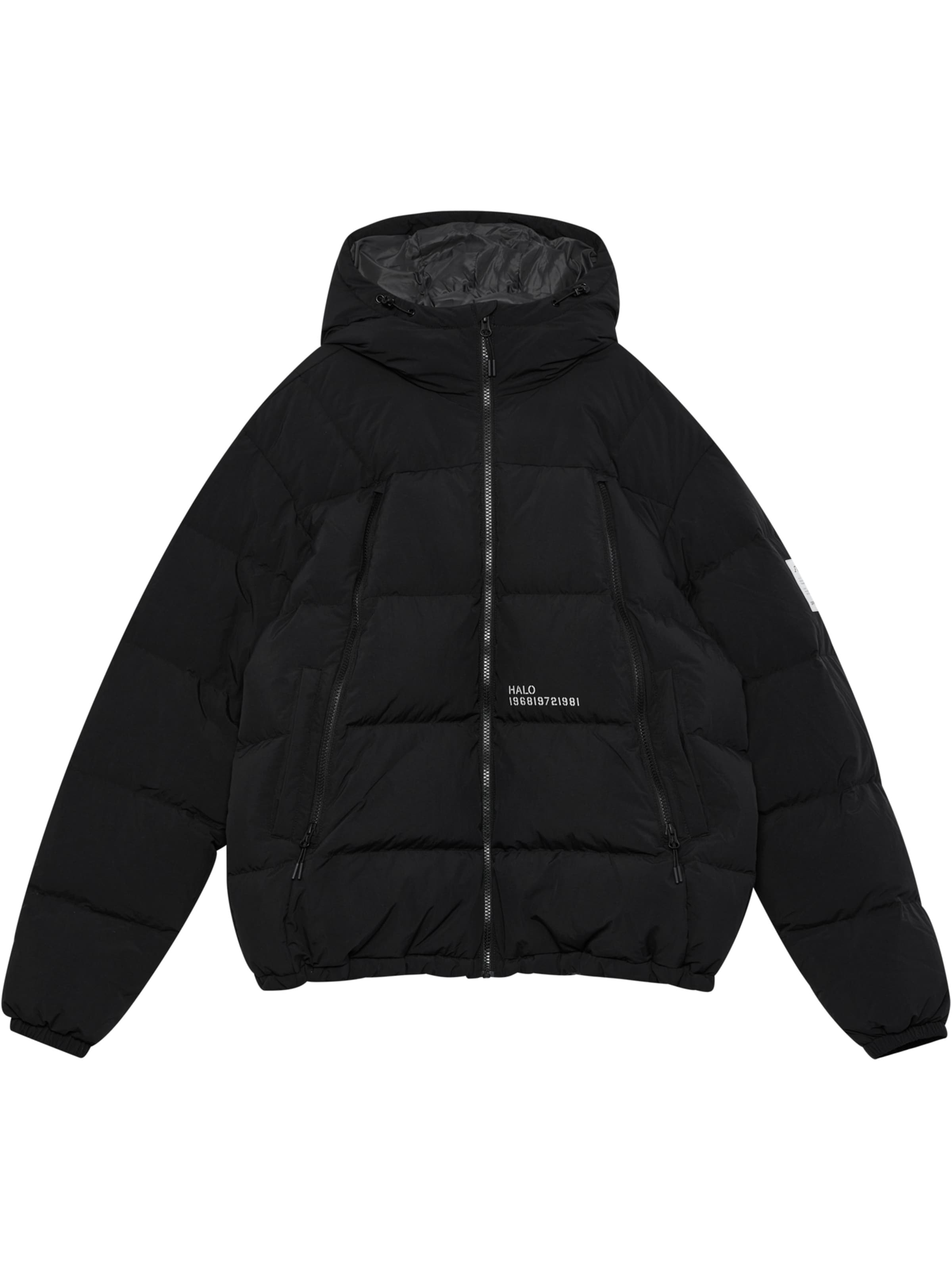 HALO Tussenjas 'Maverick' in Zwart: voorkant