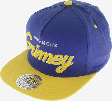 Grimey Hat & Cap in One size in Blue: front