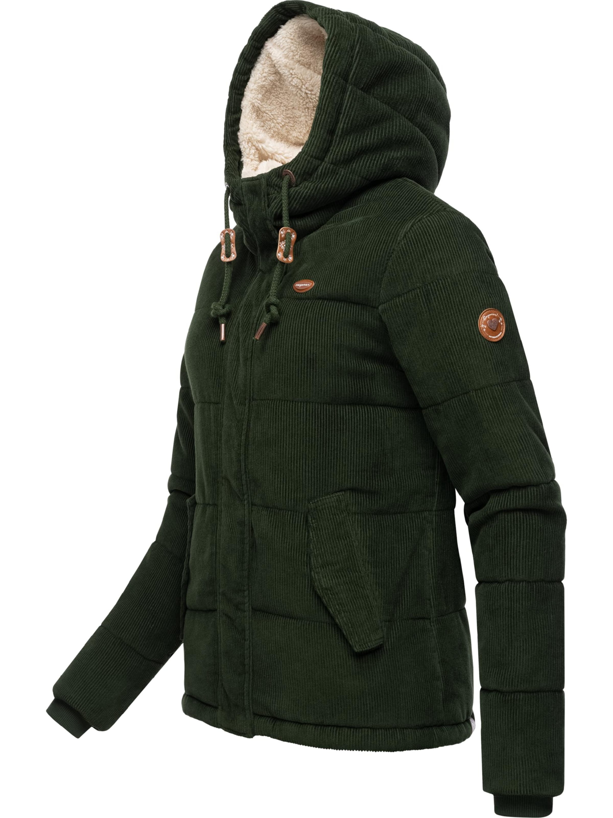 Veste d’hiver 'Wuggys' Ragwear en vert
