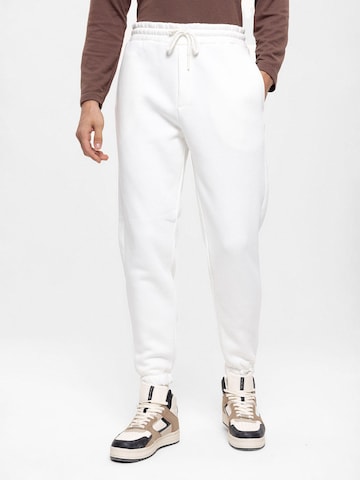 Antioch Tapered Trousers in Beige: front