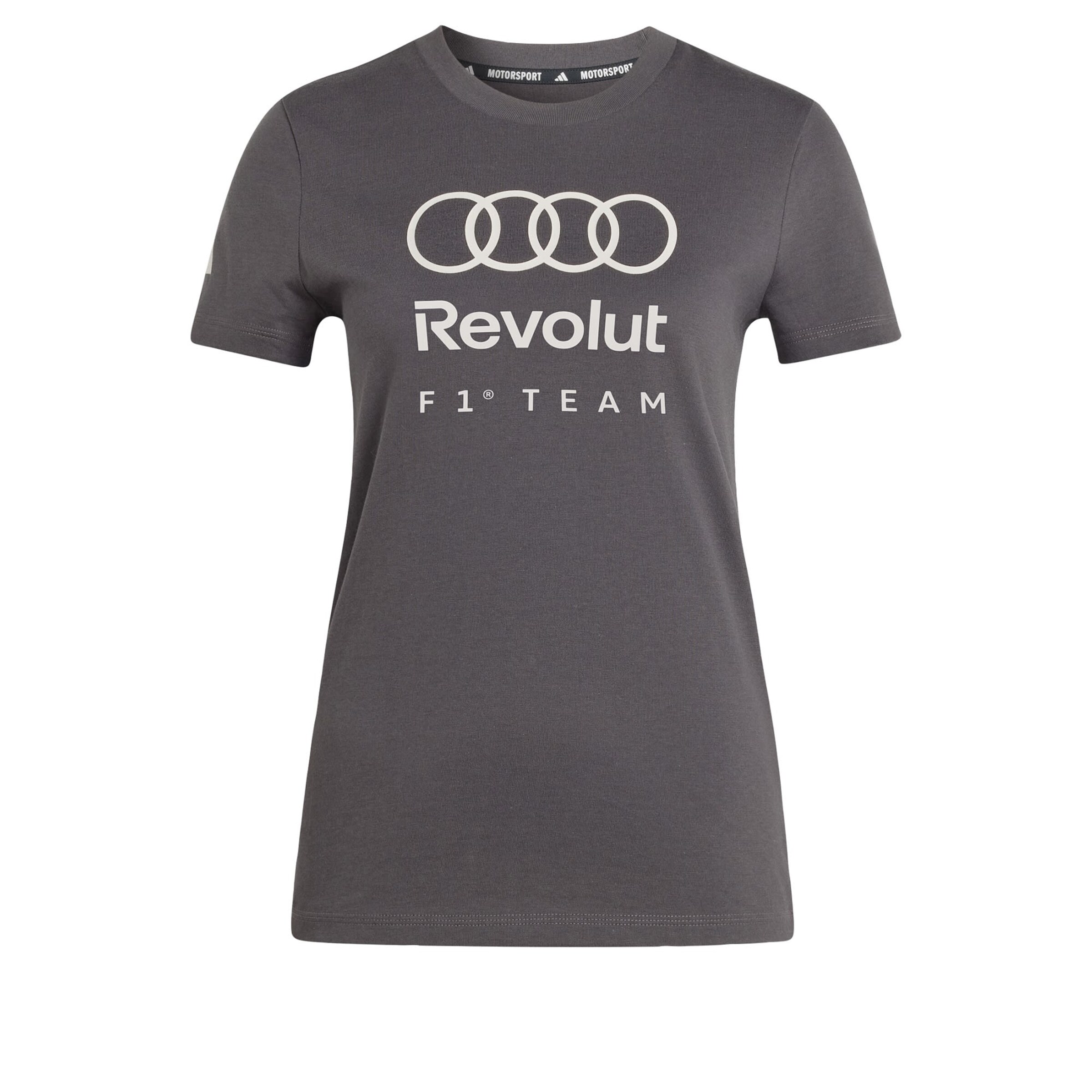 ADIDAS PERFORMANCE Performance shirt 'Audi Revolut F1 Team DNA' in Black: front