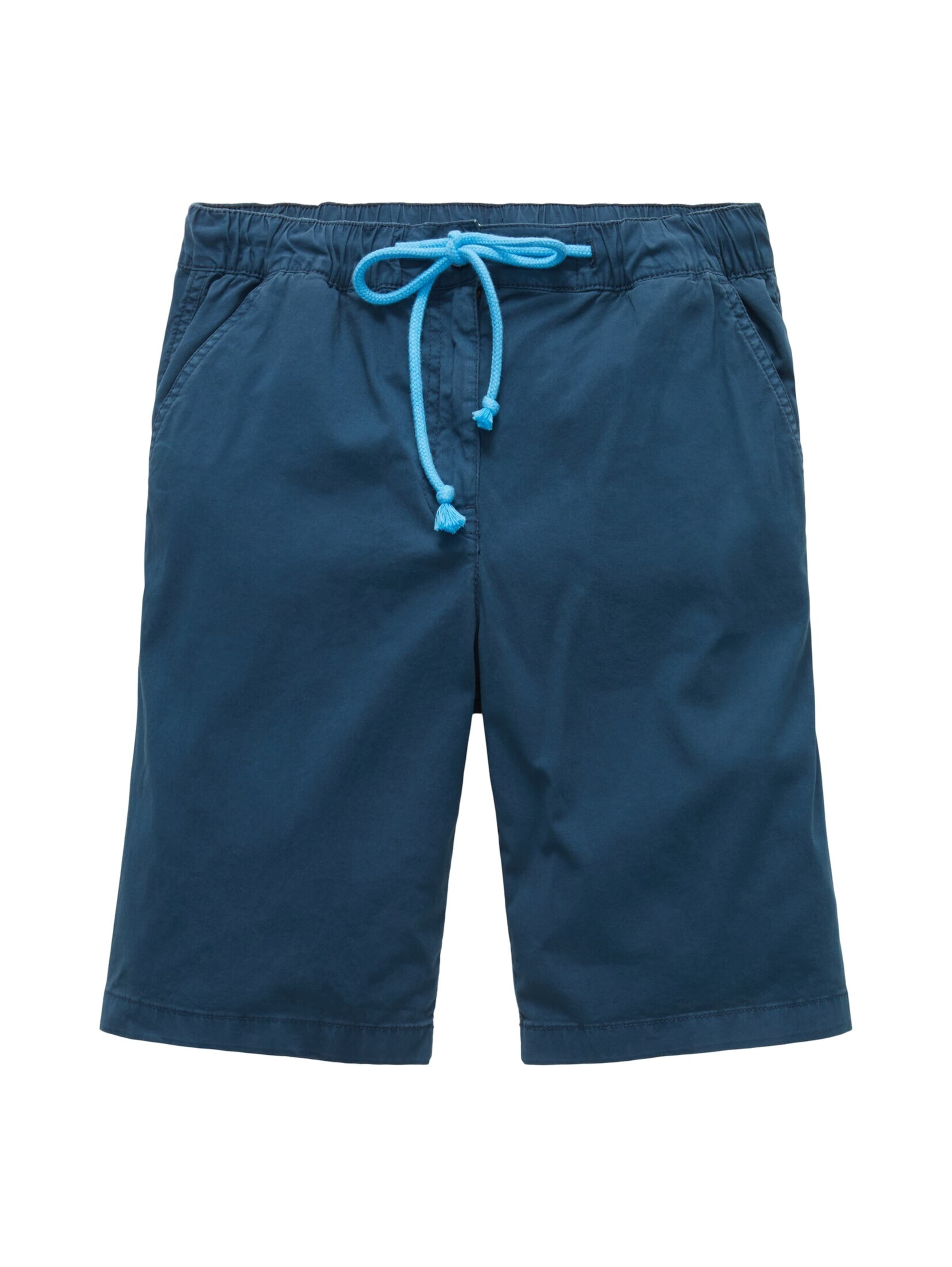 TOM TAILOR Regular Shorts in Blau: Vorderseite