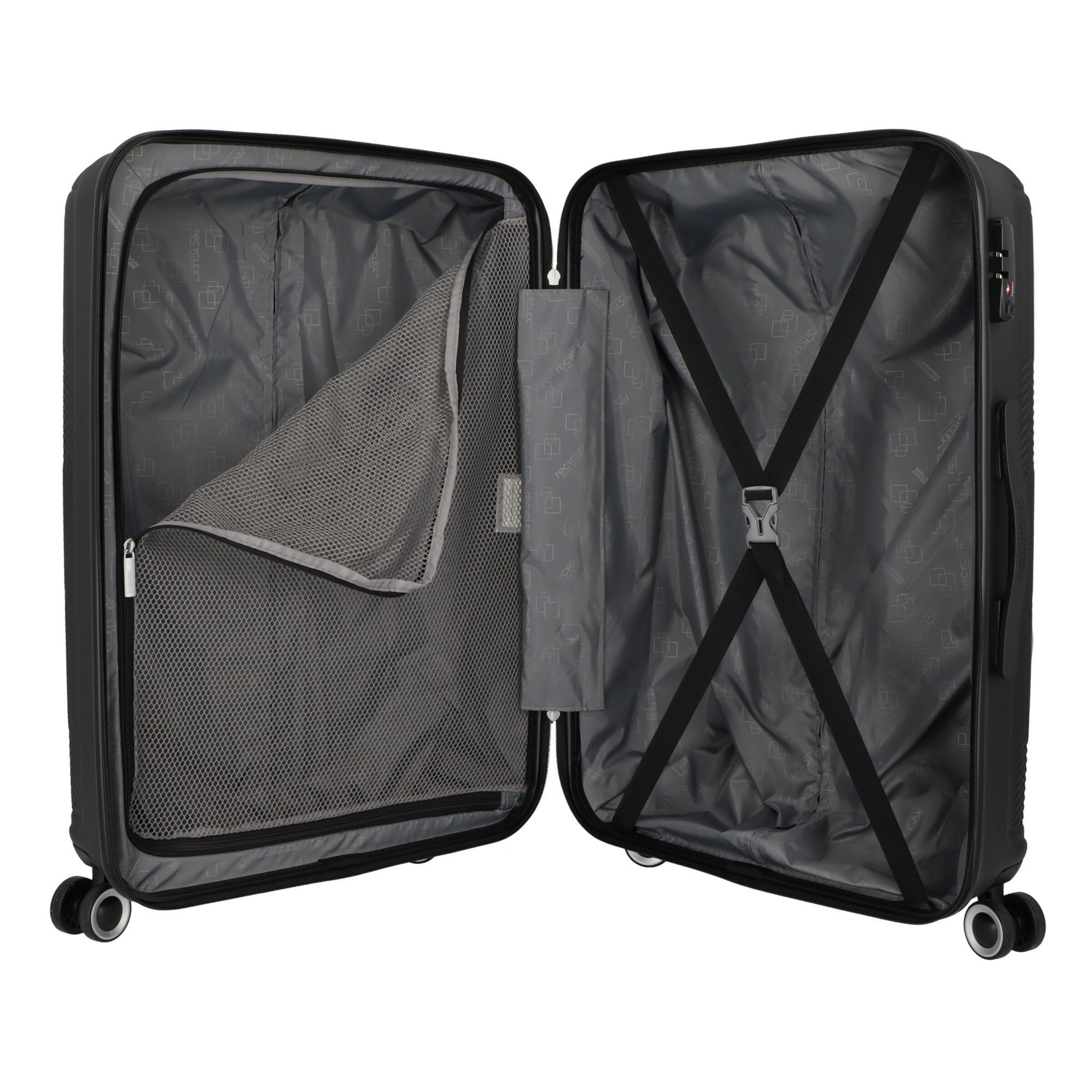 Set di valigie di American Tourister in nero