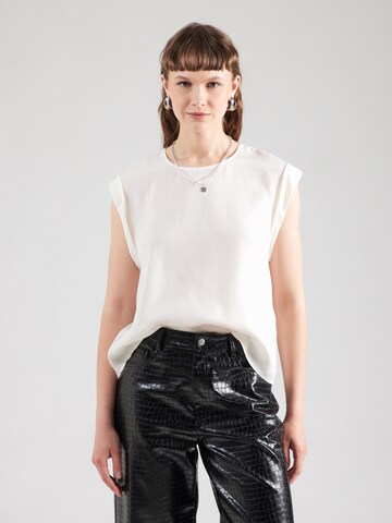 BOSS Blouse 'C_Irnette' in White: front