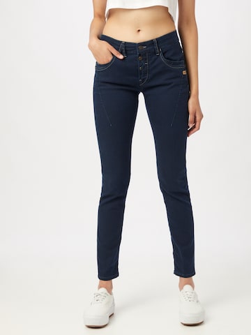 Slimfit Jeans 'New Georgina' di Gang in blu: frontale