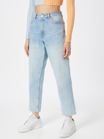 Monki Regular Jeans in Blauw: voorkant