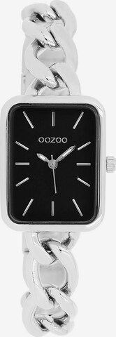 OOZOO Analog Watch in Black: front