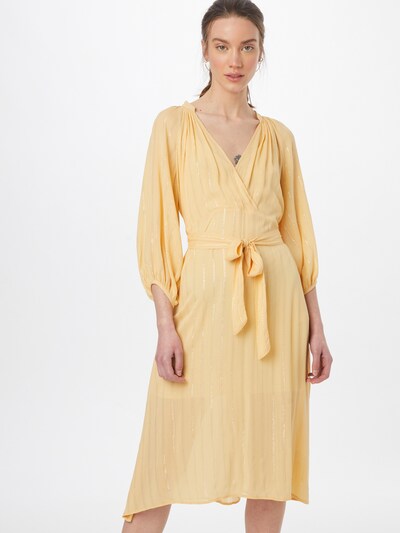 Rochie Traffic People pe galben pastel, Vizualizare model