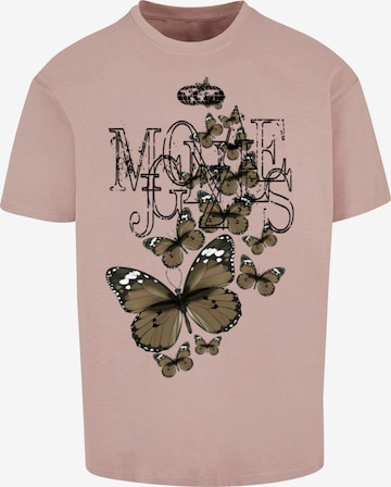 MJ Gonzales Tričko 'METAMORPHOSE V.8' – béžová: přední strana