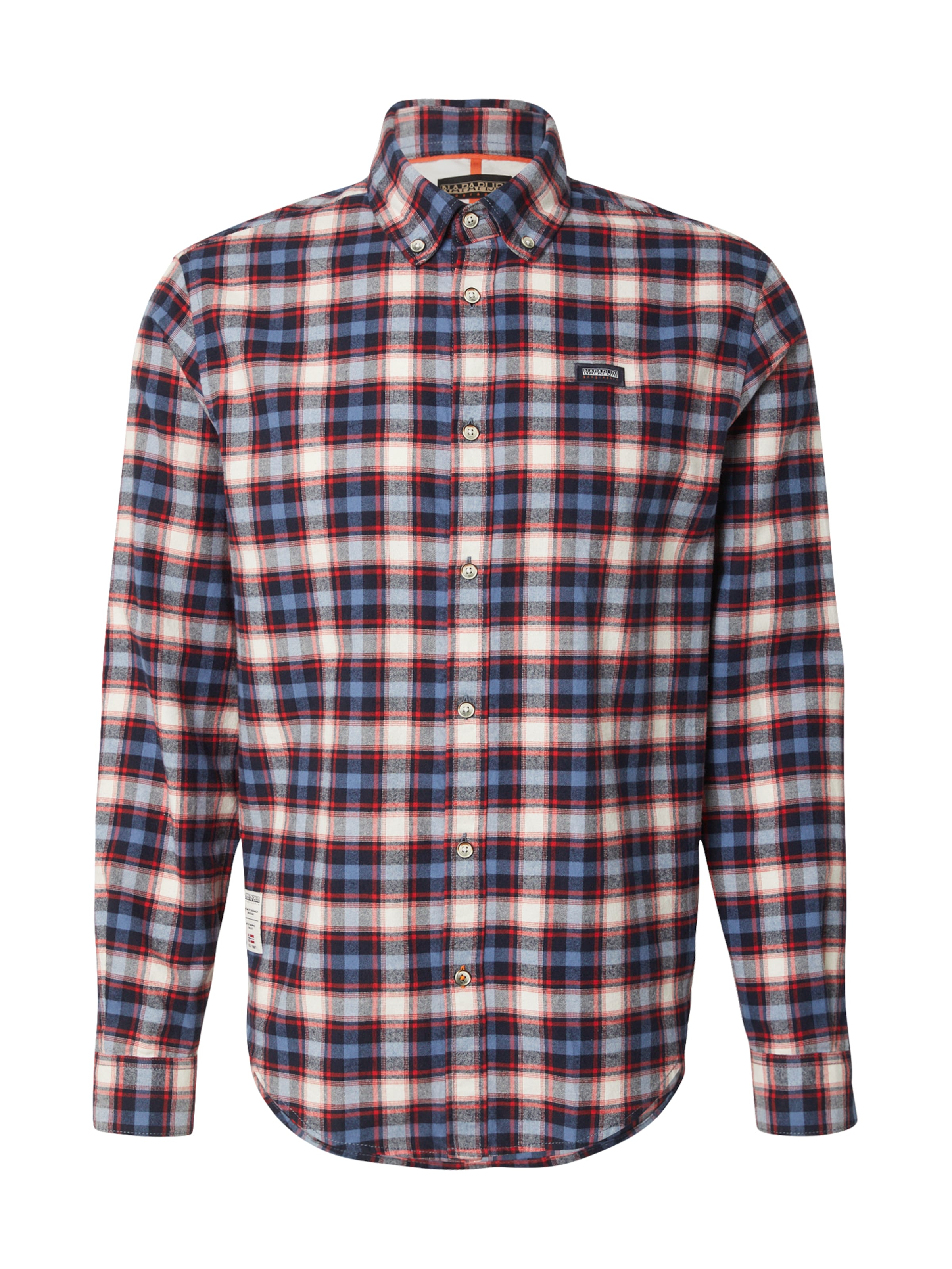 NAPAPIJRI Rovný strih Košeľa 'G-TREKKING' - Zmiešané farby: predná strana