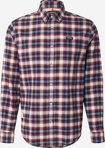 Camicia 'G-TREKKING' di NAPAPIJRI in colori misti: frontale