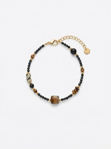 Nemomatheo Armband 'Eclipse'‌‌‌‌‌‌‌‌ in Gold: Vorderseite