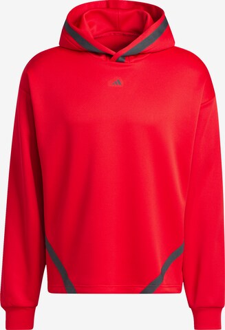 ADIDAS PERFORMANCE Athletic Sweatshirt 'Select' in Red: front