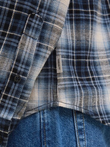 JJ Rebel Comfort fit Overhemd 'JREBJETT' in Blauw