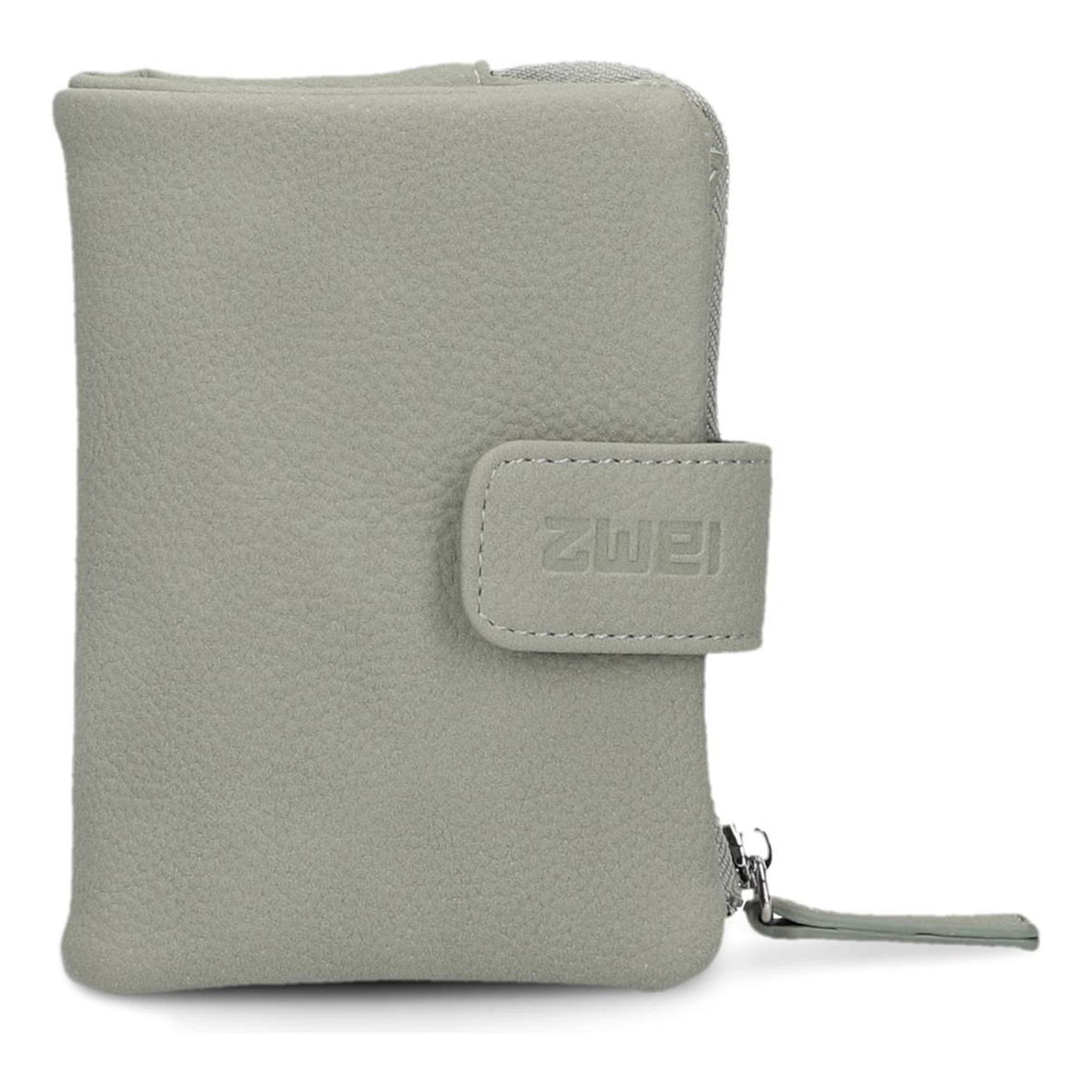 ZWEI Portemonnee 'Mademoiselle' in Groen: voorkant