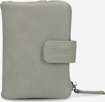 ZWEI Portemonnee 'Mademoiselle' in Groen: voorkant