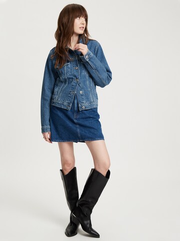 CROSS JEANS Jacke 'B 617' in Blau