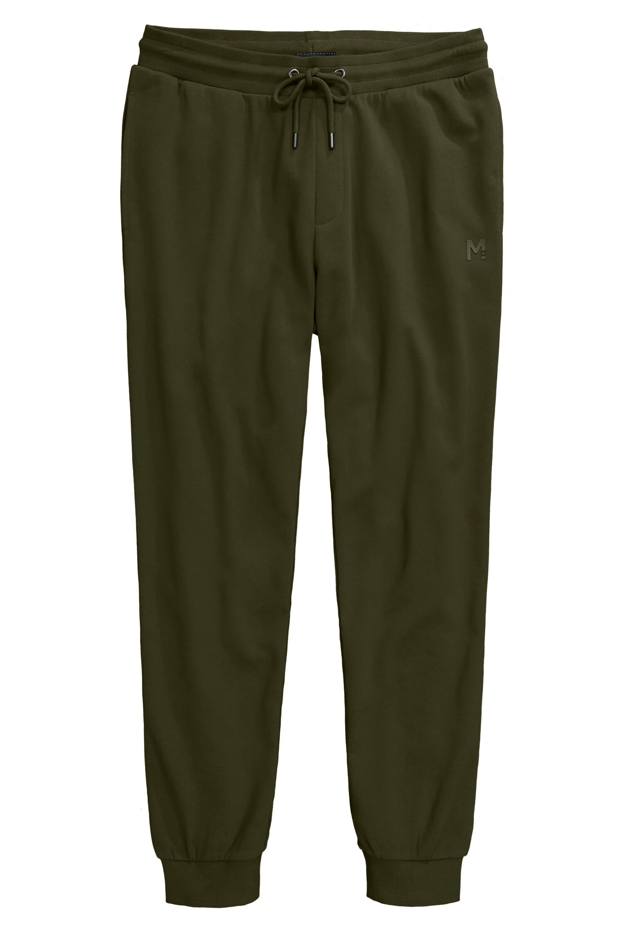 Men Plus Broek in Groen: voorkant
