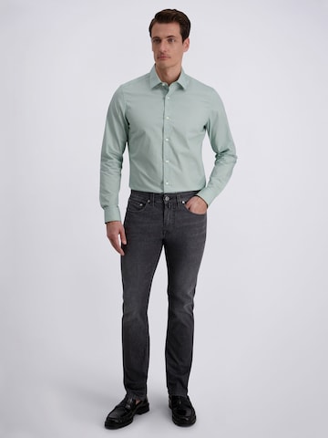 PIERRE CARDIN Slim fit Business shirt in Blue