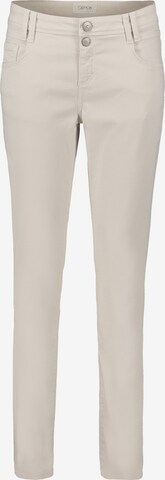 Cartoon Slimfit Broek in Beige: voorkant