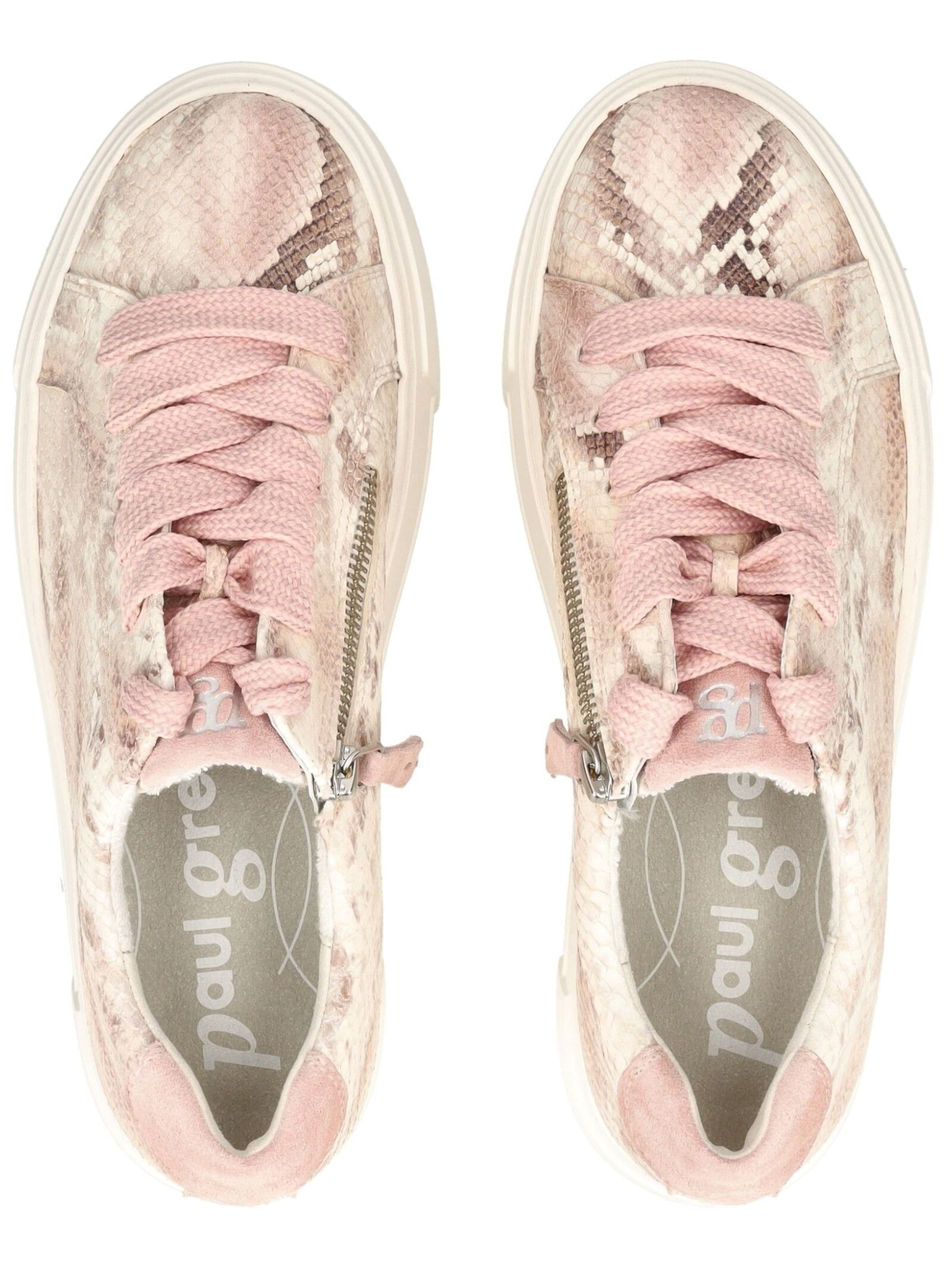 Baskets basses Paul Green en rose