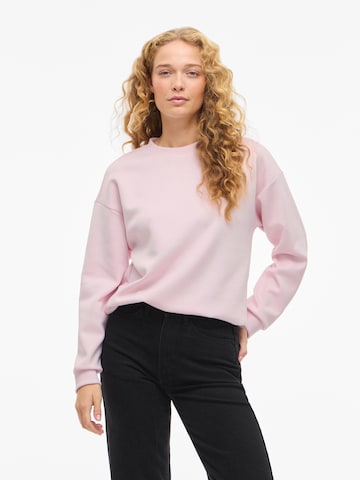 VILA Sweatshirt 'VISANDY' in Roze: voorkant