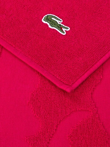 LACOSTE Beach Towel 'LSPORT' in Red