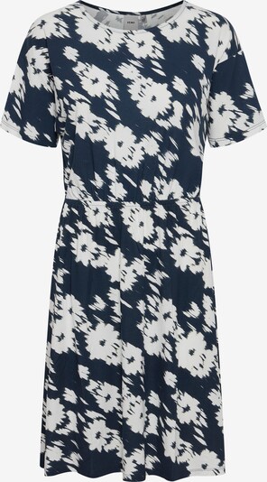 ICHI Kleid 'LISA' in dunkelblau / weiß, Produktansicht