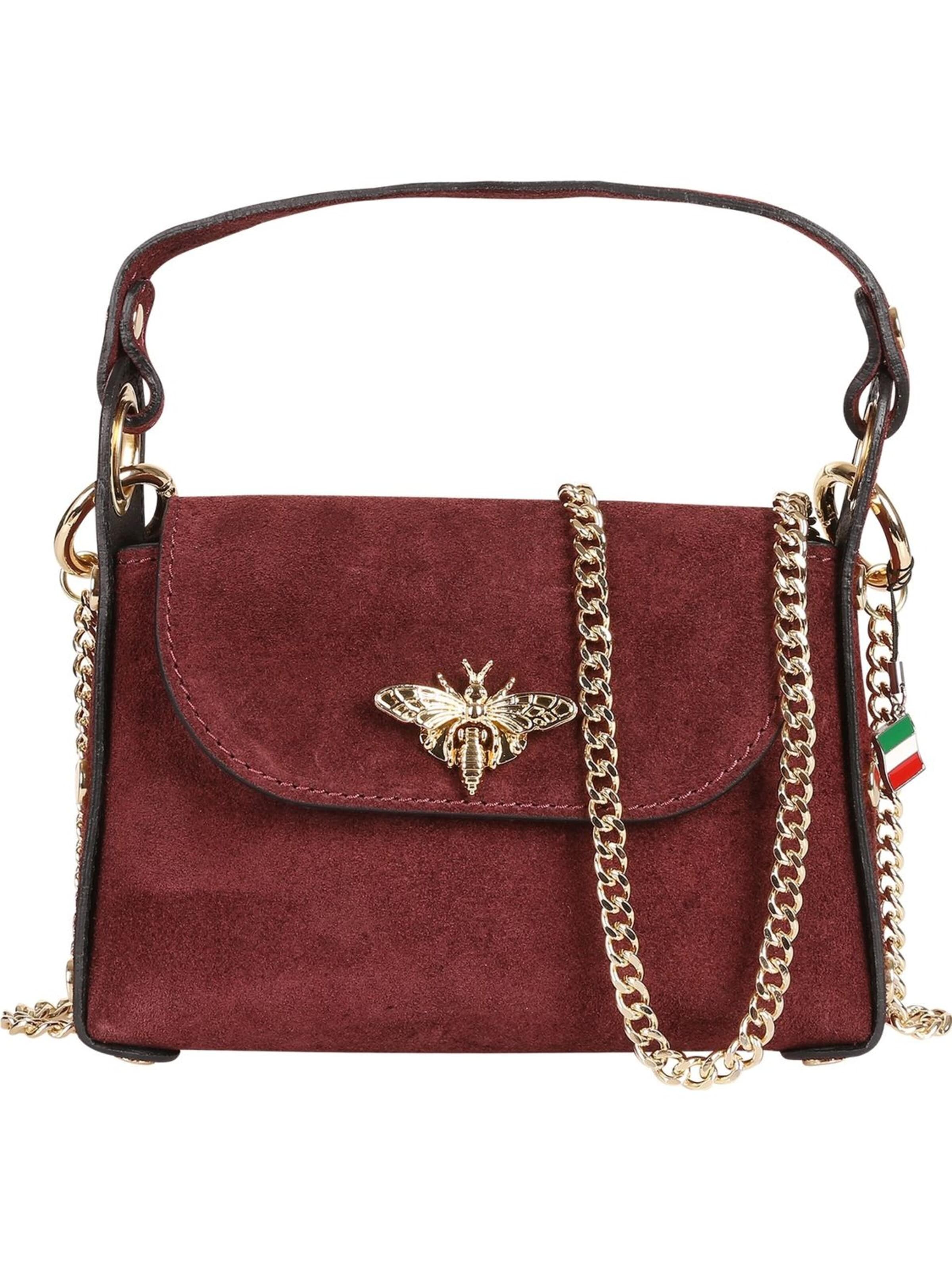 Borsa a spalla di Florence in rosso: frontale