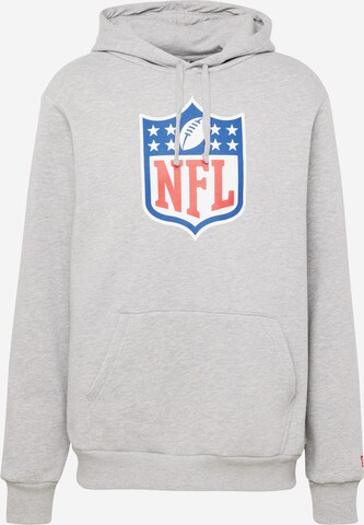 NEW ERA Sweatshirt in Grey: front