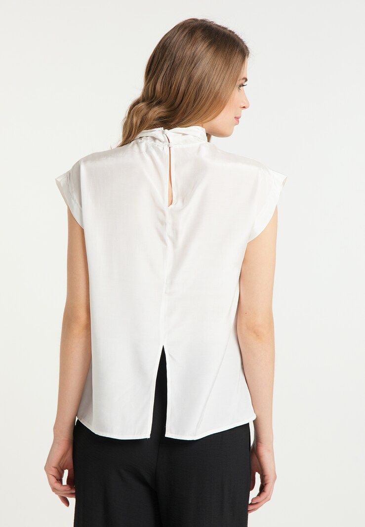 Blouses & Tunics usha BLACK LABEL Short-sleeved blouses White
