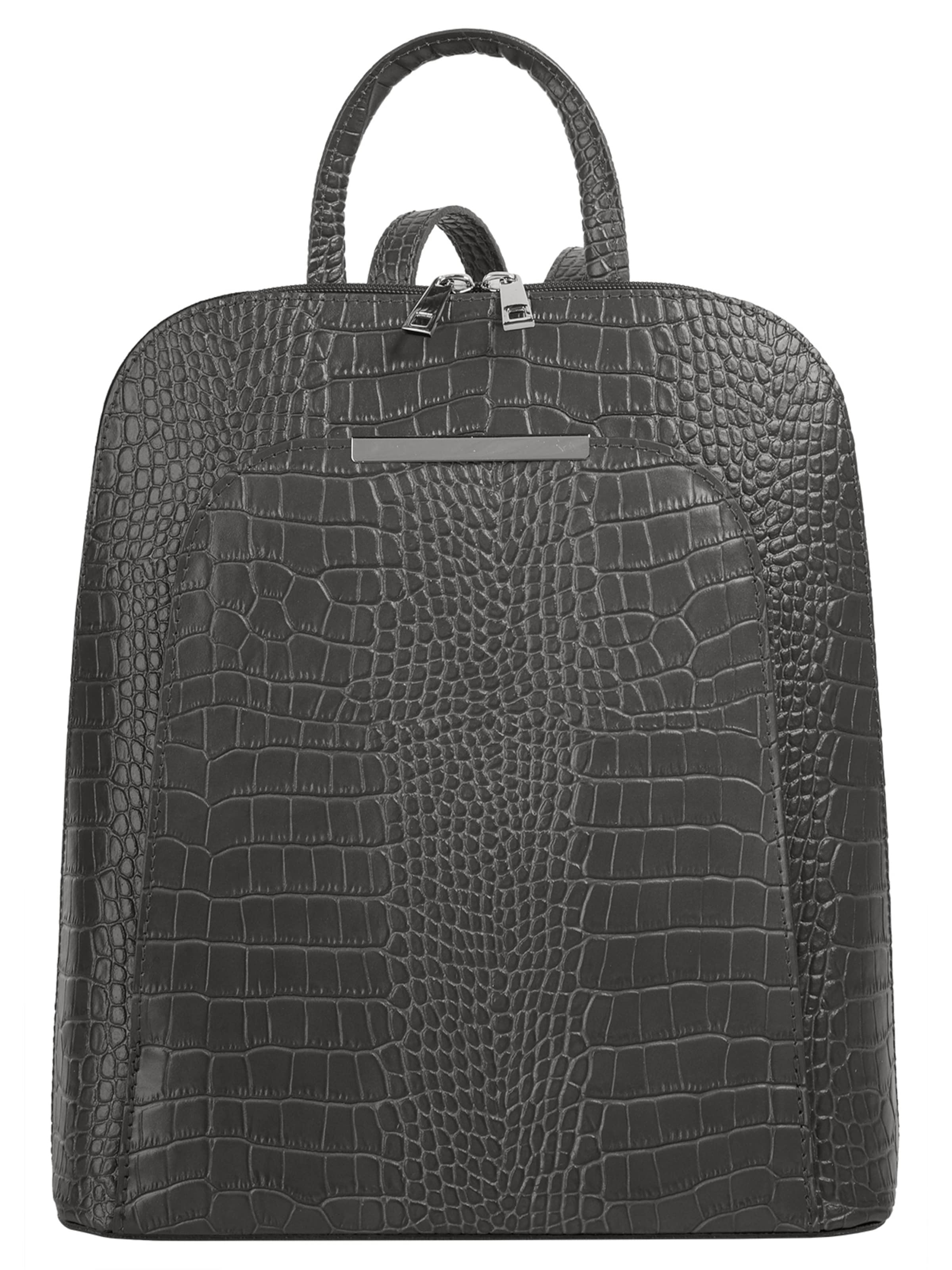 Cluty Backpack in Grey: front