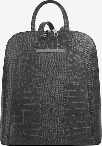 Cluty Backpack in Grey: front