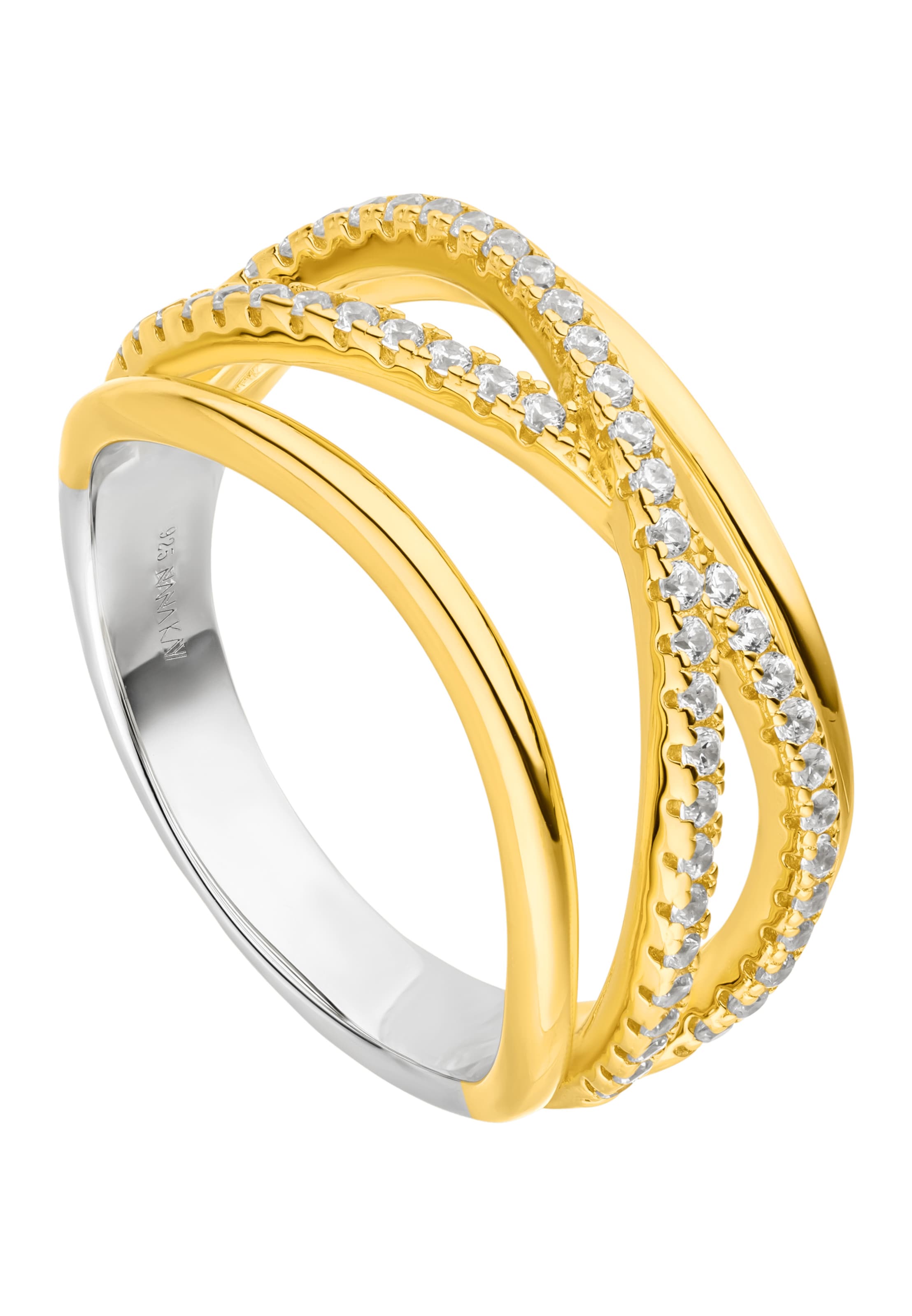 Nana Kay Ring 'Glamour Girl' in Gold: front